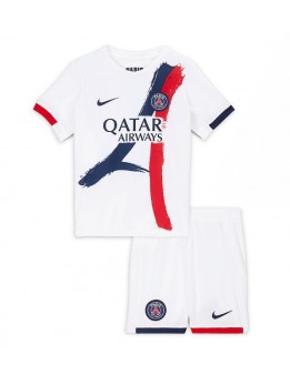 Billige Paris Saint-Germain Bortedraktsett Barn 2025-26 Kortermet (+ Korte bukser)